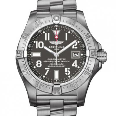 百年灵Breitling 复仇者深潜海狼腕表系列A1733010/F538专业钢带 男士多功能手表