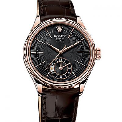 劳力士(ROLEX)切利尼系列50525黑盘棕带 （8种款式） 手表