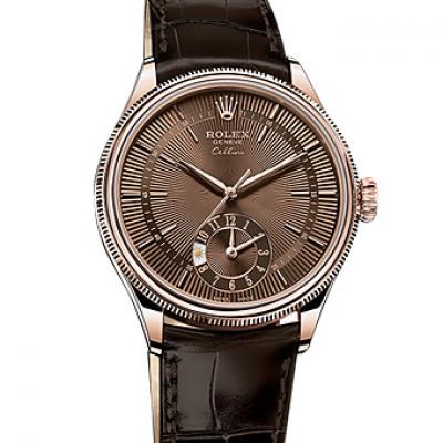 劳力士(ROLEX)切利尼系列50525棕面  手表