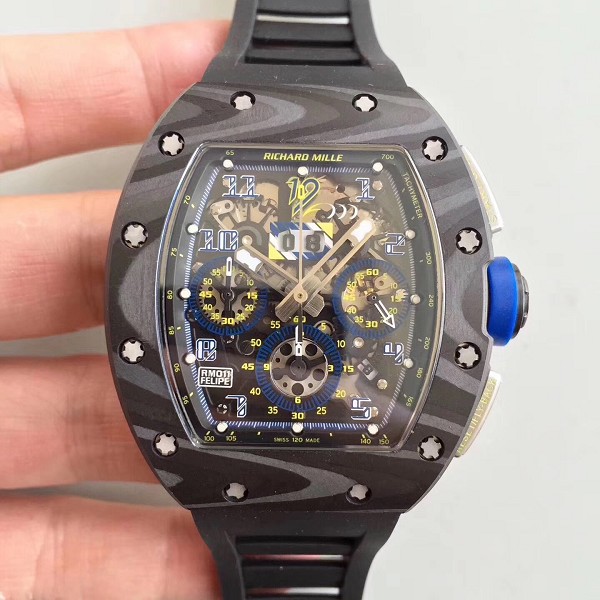 一比一复刻理查德米勒 里查德米尔男士系列RM 011  GRAPH腕表