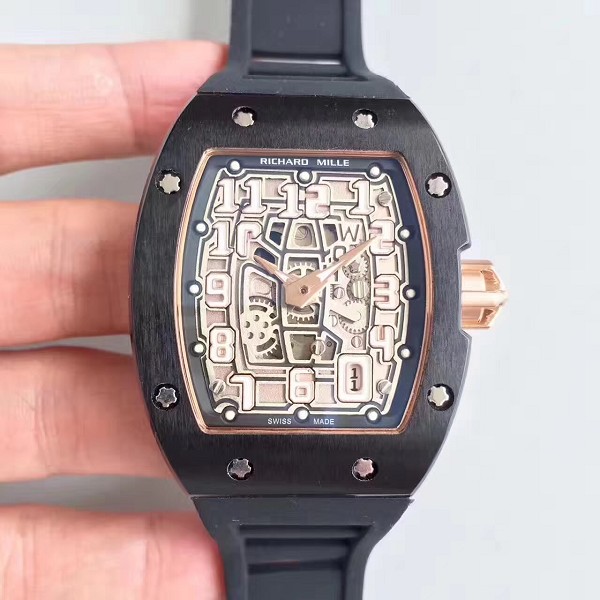 复刻理查德米勒价格 复刻理查德．米勒RM67-01 自动上链超薄腕表