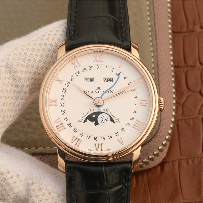 仿宝珀18k包表  OM厂复刻宝宝珀经典系列6654月相显示 市面最高版本腕表