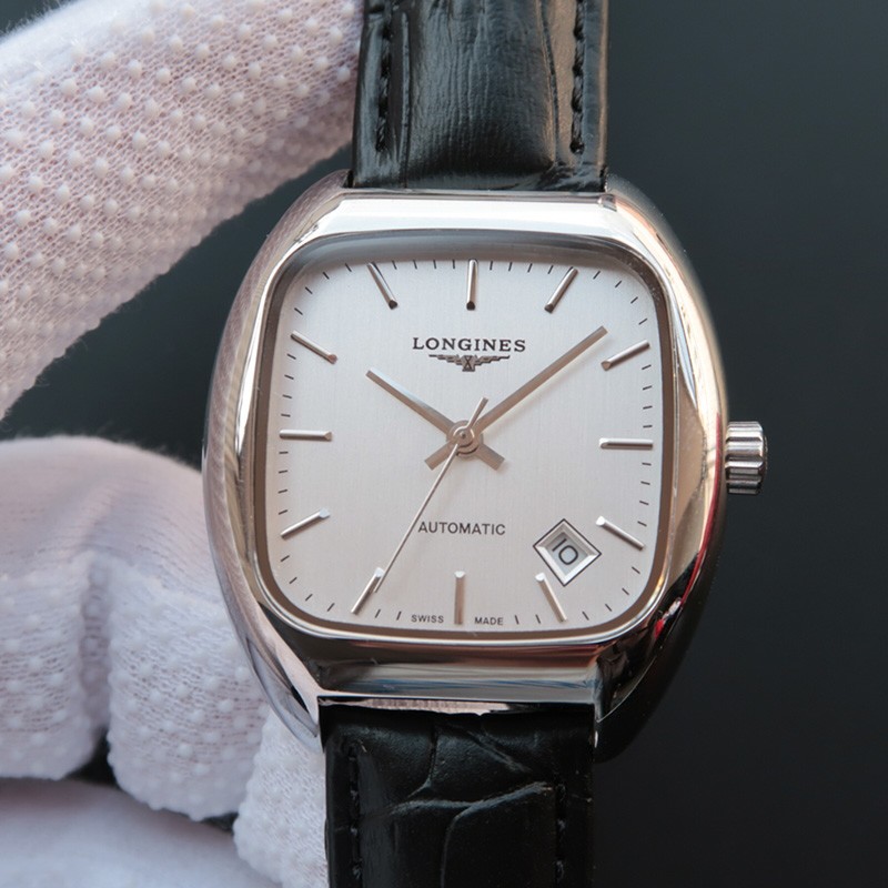 MK浪琴官方新款来袭 MK厂复刻浪琴复古系列1969枕形腕表